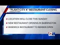 Plant City X to open new Barrington restaurant close Middletown location