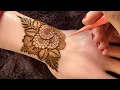 Lagu Very Beautiful Quick and Easy Prettiest Henna Design For Back Hand| Beautiful Mehndi Design Tutorial