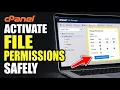 How to activate file permissions for web directories safely - Beginner Guide