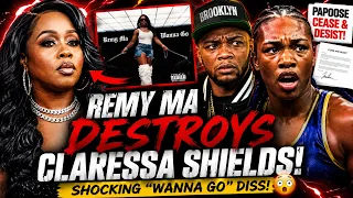 Remy Ma DESTROYS Claressa Shields in SHOCKING WANNA GO Diss After Papoose s Cease Desist
