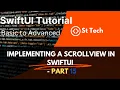 SwiftUI Tutorial Implementing a ScrollView in SwiftUI Bangla Tutorial Part
