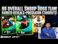 99 OVERALL SNOOP DOGG TEAM H2H RANKED PRESEASON STANDOUTS REVEALED