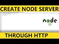 3 Node js - How to create a server