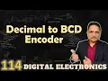 Decimal to BCD Encoder Basics Working Truth Table Boolean Expression and Circuit Design