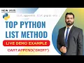 The BEST Way to Learn Python List Methods in 2025
