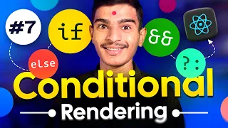 React JS Conditional Rendering Explained if-else Ternary Operator React Tutorial