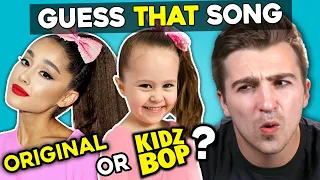 Guess That Kidz Bop vs Original Song Challenge