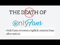 Only Fans Messed Up Only Fans Ban Part 2