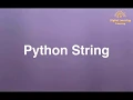 24 Python String Online Training Download app from below link