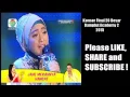 Lagu EGA Kuningan 'BULAN DI RANTING CEMARA' @Konser 20 Besar 23 Maret 2015