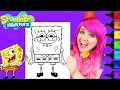 How To Color SpongeBob SquarePants Markers