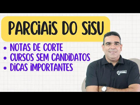 Download MP3 COMO ESTÃO AS NOTAS DE CORTE DO SISU 2024!? PARCIAIS DAS NOTAS, DICAS E CURSOS AINDA SEM CANDIDATOS!