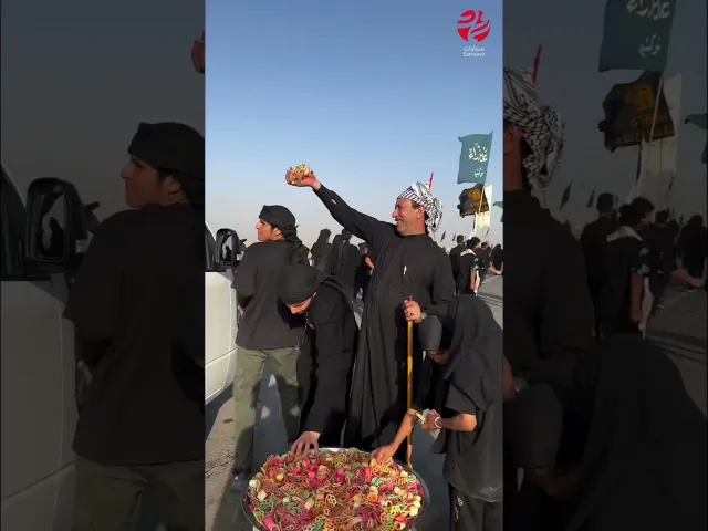 ⁣تفرقنا الحدود بس مذهبنا حاضر - قصيدة حبيبي اهلا - الملا #قحطان_البديري #سماوات