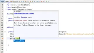 ObjectInputStream ObjectOutputStream class