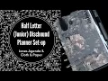 Half Letter Junior Discbound Planner Set-up Janes Agenda Cloth Paper