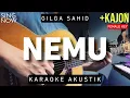 Download Lagu Nemu - Gilga Sahid (Karaoke Akustik) Female Key