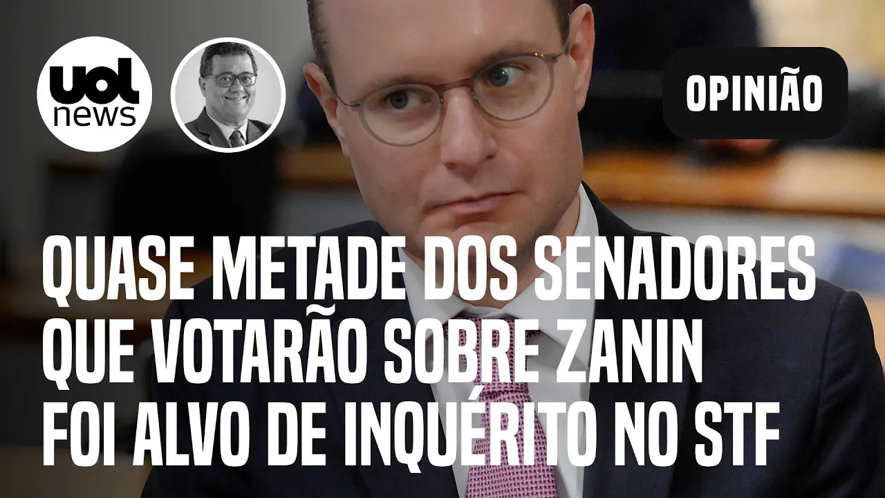 Zanin indicado ao STF: Quase metade dos senadores que votarão indicação foi alvo de inquérito no STF