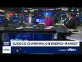 Sunoco Chair Ray Washburne says U S fuel demand surprisingly hasn t gone down