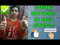 String methods in java Part-3 Class 10th ICSE Computer Applications Creative Dheeraj