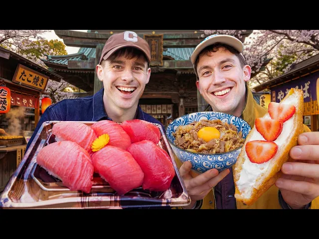 Video: Two Brits try Street Food in Japan!