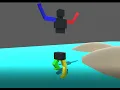Unity procedurally animated bipedal Robot