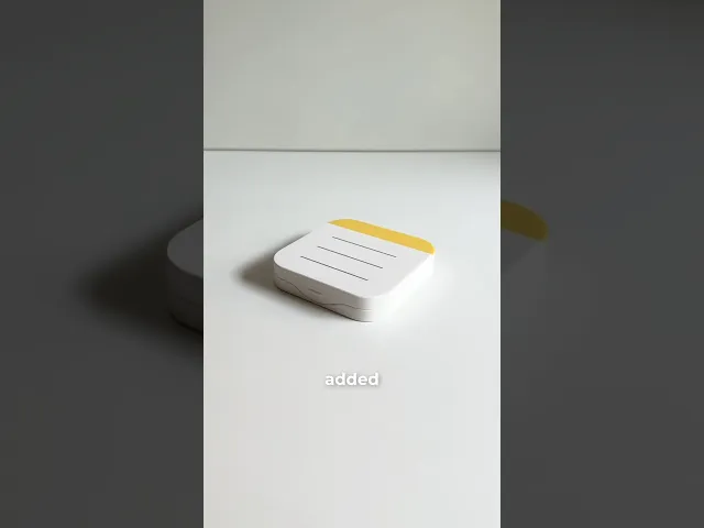 Noted, sticky notes case with stencil. video thumbnail