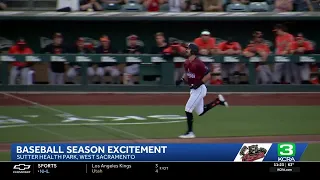 River Cats top Giants in exhibition at Sutter Health Park as fans welcome baseball s return