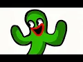 Beatbox battle with a cactus but animated