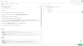 LeetCode Task 443 String Compression Python solution