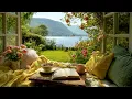 Spring Morning by the Lake 🌿 Open Window Nature Sounds (Birds, Gentle Water,..) for Peace & Creative
