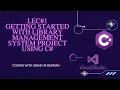 Library Management System using C Windows Form Application Visual Studio 2019 Forms in C