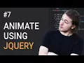 7 How to animate elements using jQuery - Learn jQuery front-end programming