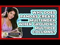 Why Does Pandas Create MultiIndex When Grouping Multiple Columns - Python Code School