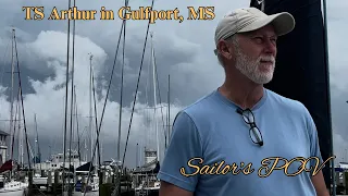 NO SAILING TODAY! Tropical Storm Arthur Arrives