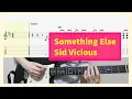 Download Lagu Sid Vicious - Something Else Guitar Cover with Tab