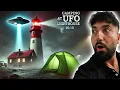 I CAUGHT A UFO ON CAMERA WHILE CAMPING AT THE HAUNTED UFO LIGHT HOUSE