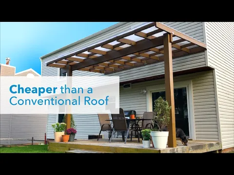 Download MP3 Building a Low-Cost CLEAR Deck Roof