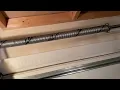 Garage Door Spring Ideal Ez-Set Replacement Menards 7x9 Door 192