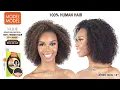 Nude Premium Half Wig - Jerry Curl 14