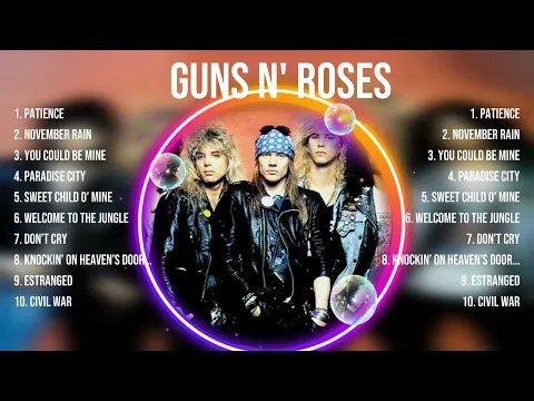 Download MP3 Guns N' Roses Full Album 2024 ~ Top 10 Best Songs ~ Greatest Hits