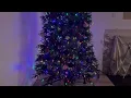 Glitzhome 15ft Prelit Artificial Christmas Tree Radiant Evergreen Fir A magical tree that makes