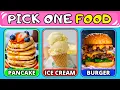 Pick One Kick Two - FOOD Edition
