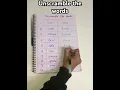 Unscramble the words numbers