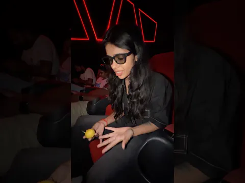 Movie Seat ke niche mila Nimbu Mirchi 😰 #Spiderman #minivlog
