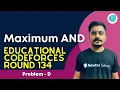 D Maximum AND Educational Codeforces Round 134
