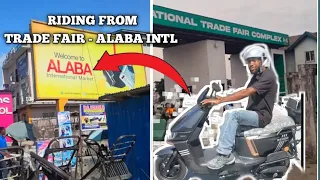 aimb g1 how i rode revoo a12 electric bike from trade fair complex lagos alaba intl mkt lagos 