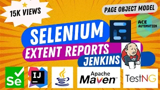 Selenium Java Extent Reporting Jenkins TestNG - Page Object Model