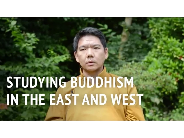 Studying Buddhism in the East and West | Serkong Rinpoche