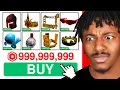 BUYING ROBLOX MOST EXPENSIVE ITEM