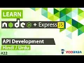 ExpressJS NodeJS API Development Tutorial in Hindi Urdu